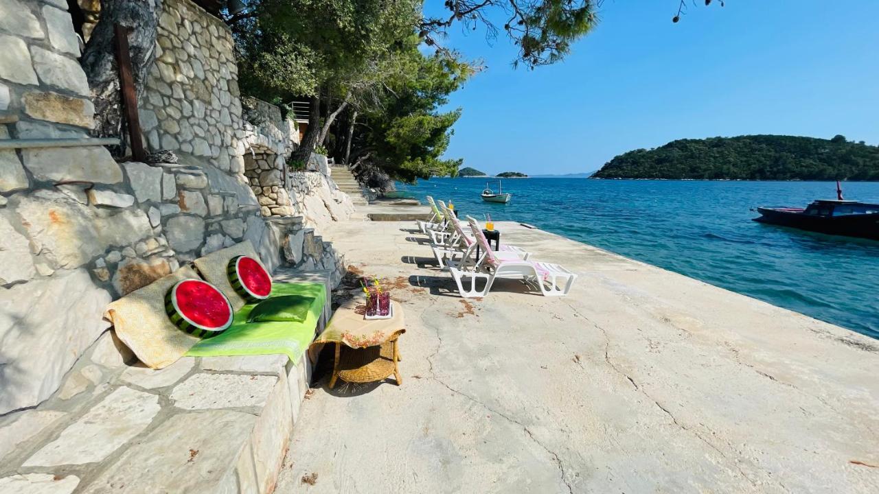 Lovely Apartments On The Private Beach - Island Korcula Прижба Экстерьер фото